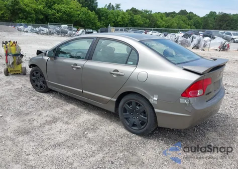 2007 Honda Civic Lx from USA, damaged, VIN 1HGFA16567L035992